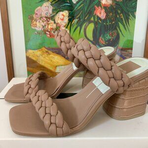 Dolce Vita block heel sandals - tan